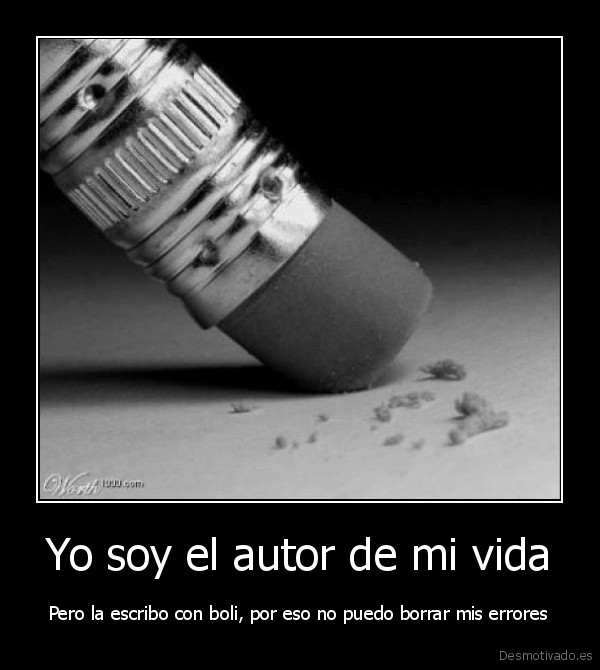 Yo soy el autor de mi vida