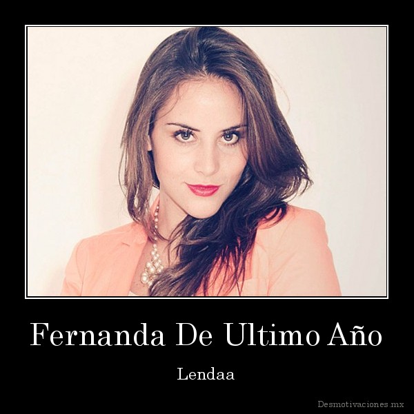 Fernanda De Ultimo Año