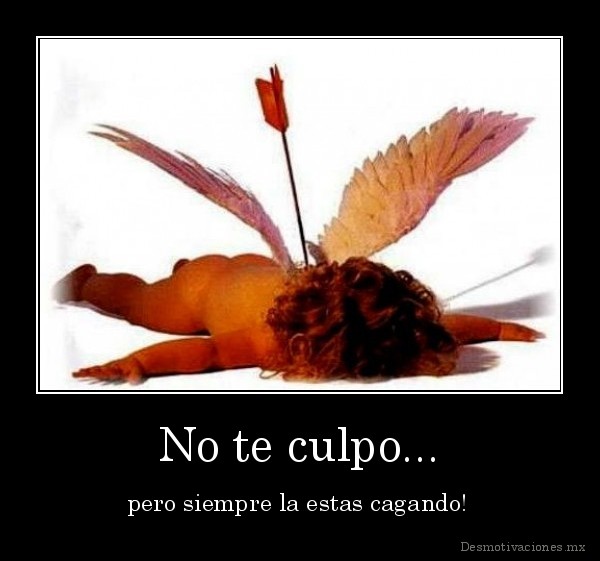 No te culpo...