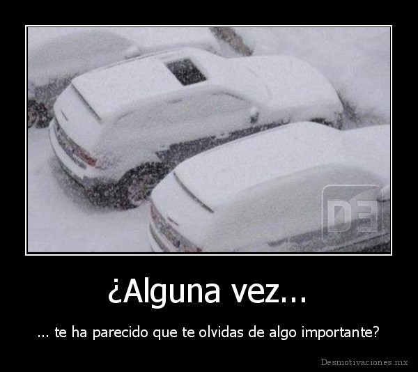 ¿Alguna vez...