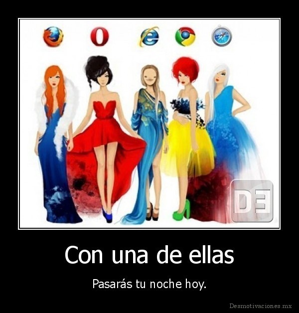 Con una de ellas