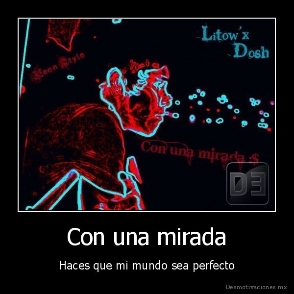 Con una mirada