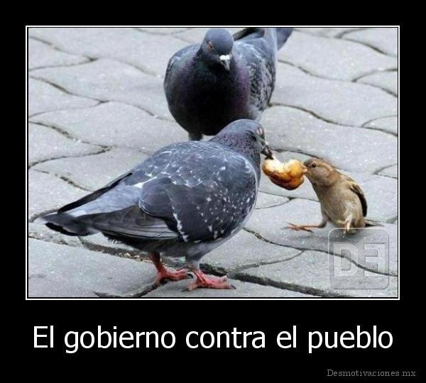 El gobierno contra el pueblo