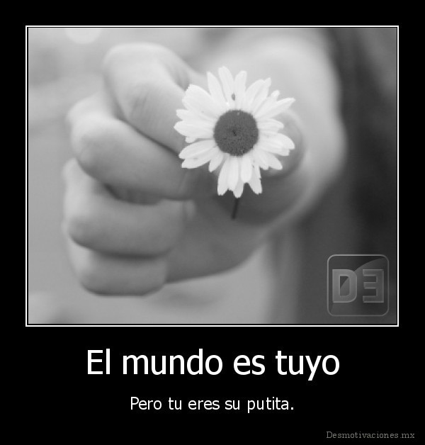 El mundo es tuyo