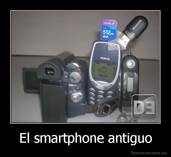 El smartphone antiguo