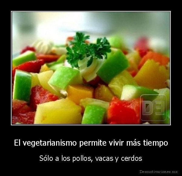 El vegetarianismo permite vivir más tiempo
