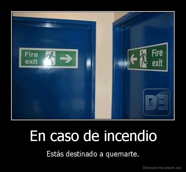En caso de incendio