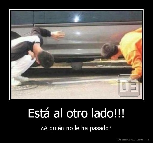 Está al otro lado!!!