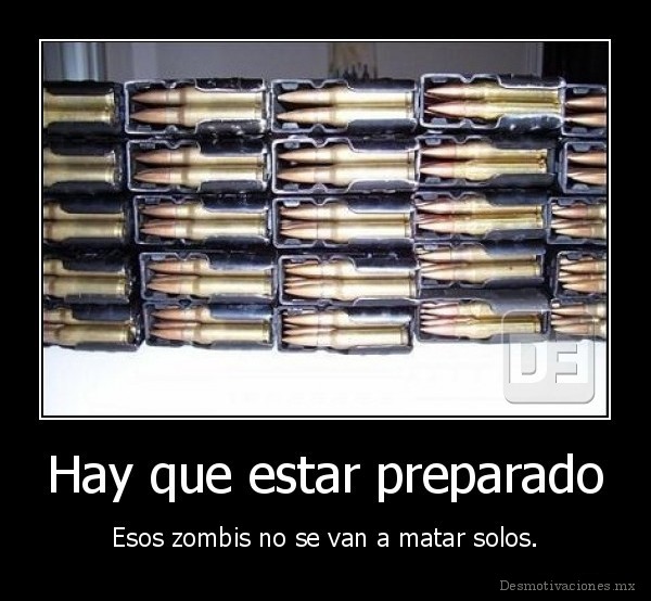 Hay que estar preparado
