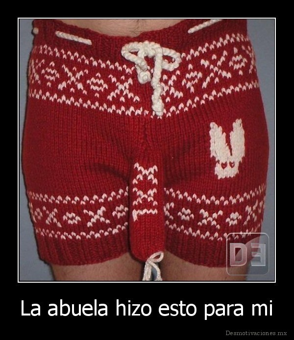 La abuela hizo esto para mi