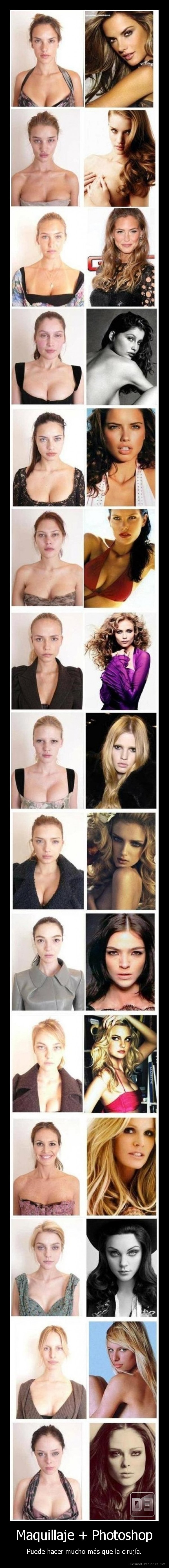 Maquillaje + Photoshop