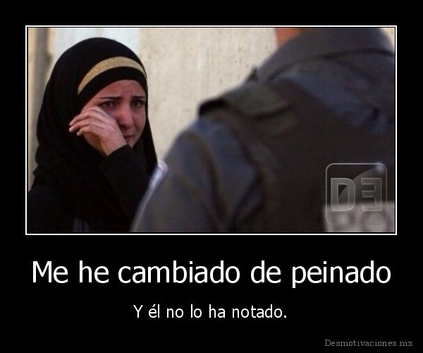 Me he cambiado de peinado