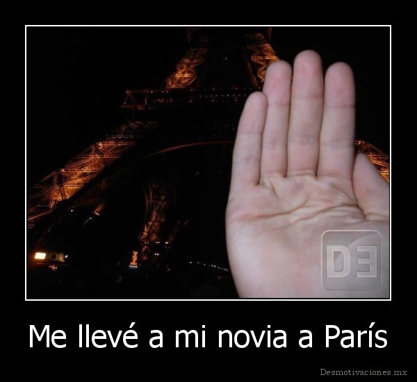 Me llevé a mi novia a París