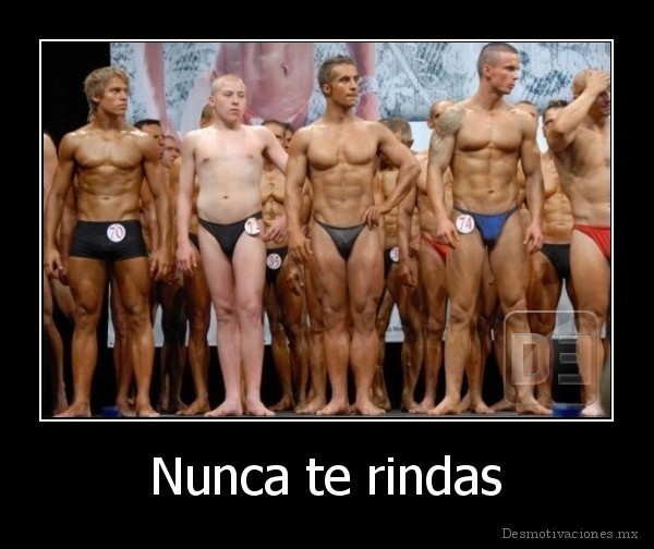 Nunca te rindas