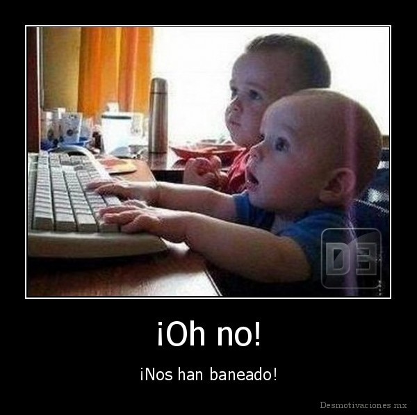 ¡Oh no!