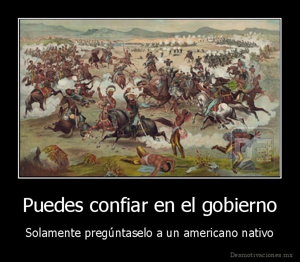 Puedes confiar en el gobierno