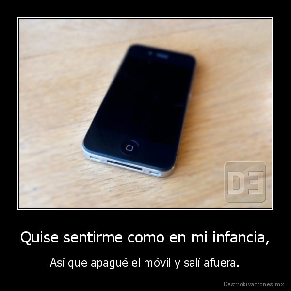 Quise sentirme como en mi infancia,