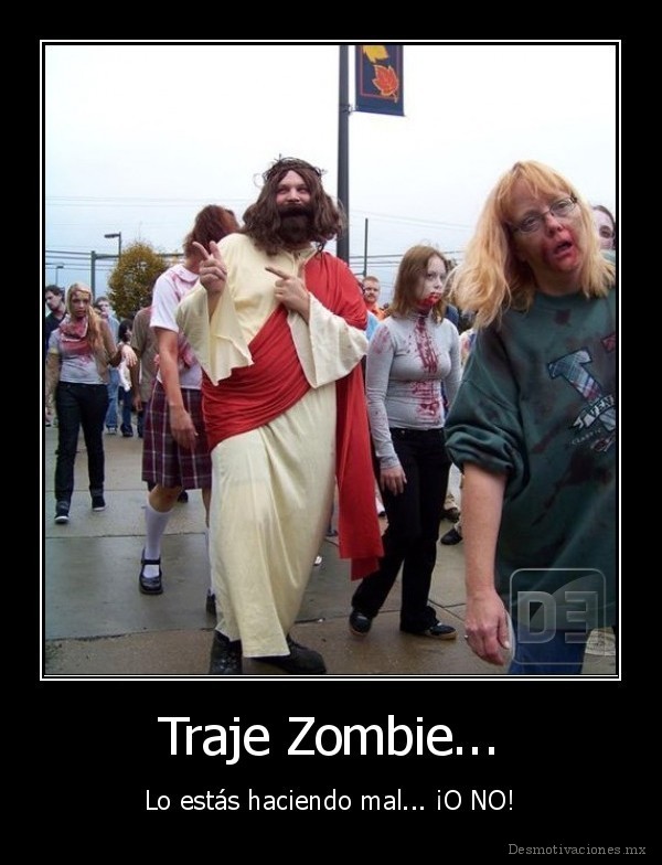 Traje Zombie...