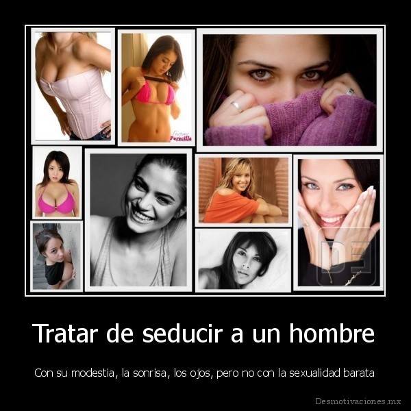 Tratar de seducir a un hombre