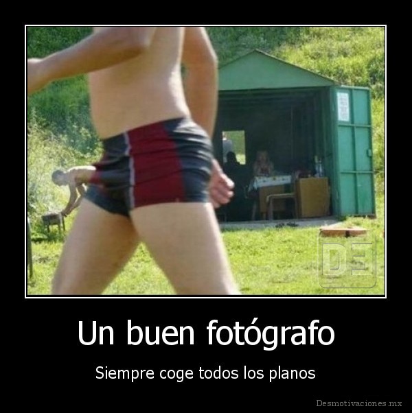 Un buen fotógrafo