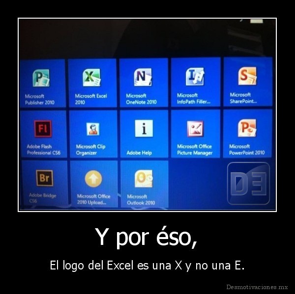 Y por éso,