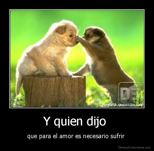 Y quien dijo 