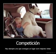 Competición - Hay siempre uno que consigue un lugar com mejores vistas