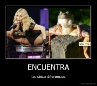 ENCUENTRA - las cínco diferencias