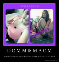 D.C.M.M & M.A.C.M - Prefiero pasar con tigo que con una pinche HIPOCRITA T.K.M<3