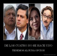 DE LOS CUATRO NO SE HACE UNO - TENEMOS ALGUNA OPCION