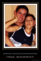 ENTRE RISAS, LARGAS PLATICAS, ESTUPIDAS BROMAS  - Y PELEAS....ME ENAMORE DE TI..