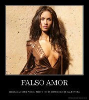 FALSO AMOR - AMAR A ALGUIEN POR SU FISICO NO ES AMAR SOLO ES CALENTURA