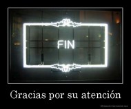 Gracias por su atención - 