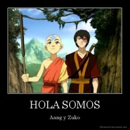 HOLA SOMOS - Aang y Zuko