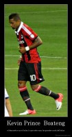 Kevin Prince  Boateng - el demuestra con el balon lo que sabe como los grandes crack del balon