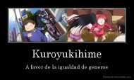 Kuroyukihime - A favor de la igualdad de generos