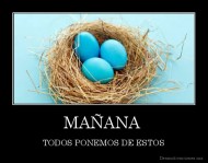 MAÑANA  - TODOS PONEMOS DE ESTOS