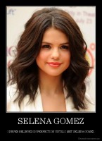 SELENA GOMEZ - I NEVER BELIEVED IN PERFECTION UNTILl I MET SELENA GOMEZ