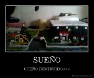 SUEÑO - SUEÑO DESTRUIDO<<<