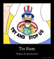 Tio Sam - "Traten de detenernos"