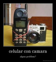 celular con camara - algun problem?