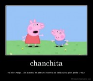 chanchita - cuidate Peppa ...los hinchas de peñarol romben las chanchitas para poder ir al p