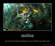 midna - para muchos un personaje de videojuego para mi una compañera muy amable y amiga