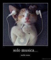 solo musica... - nada mas