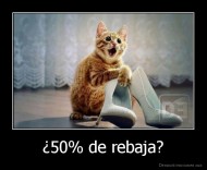 ¿50% de rebaja? - 