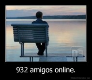 932 amigos online. - 