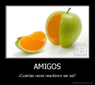 AMIGOS - ¿Cuántas veces resultaron ser así?