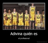 Adivina quién es - el profesional