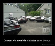 Convención anual de viajantes en el tiempo. - 
