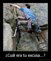 ¿Cuál era tu excusa...? - 